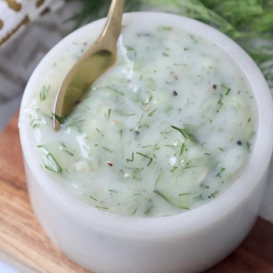 Vegan Tzatziki Sauce