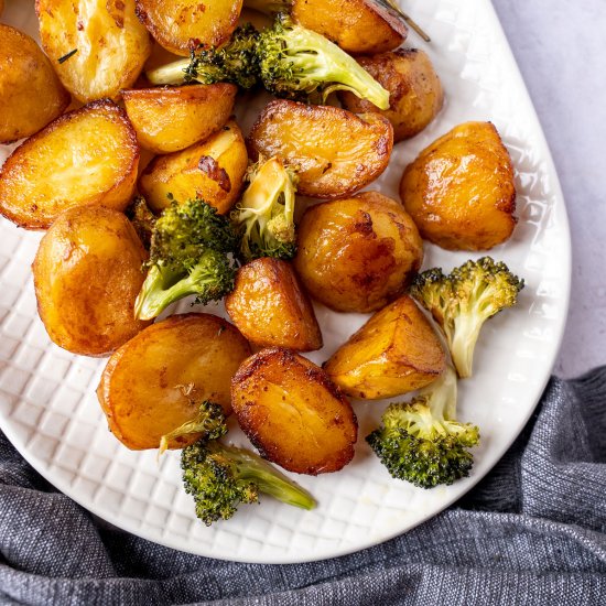 Marmite Roast Potatoes