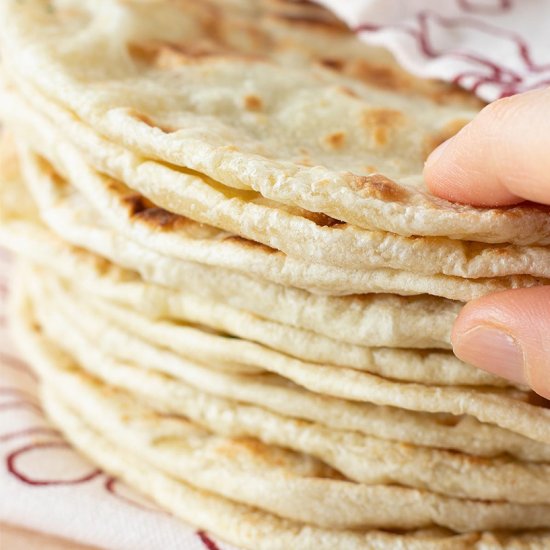 Quick Homemade Tortillas