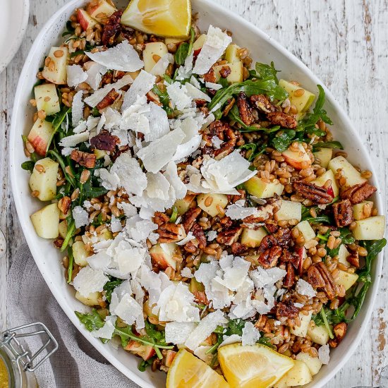 Apple Farro Salad