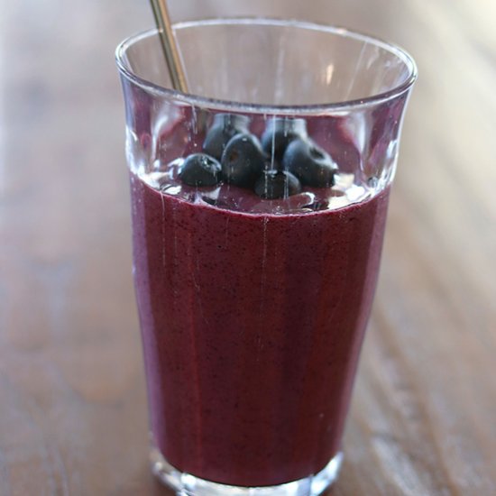 Blueberry Kefir Smoothie