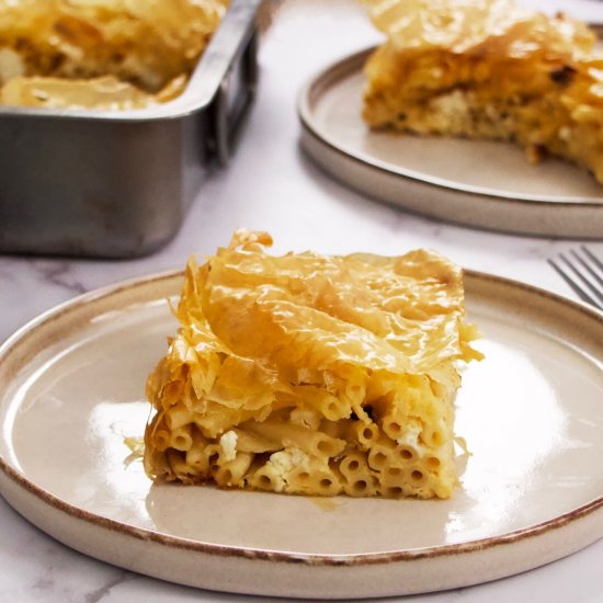 Greek Pasta Pie (Makaronopita)