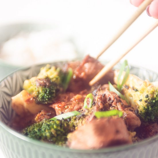 Teriyaki Beef and Broccoli