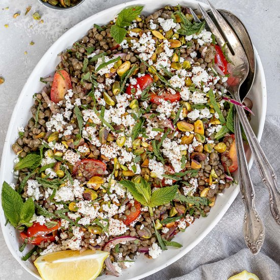 Greek Lentil Salad