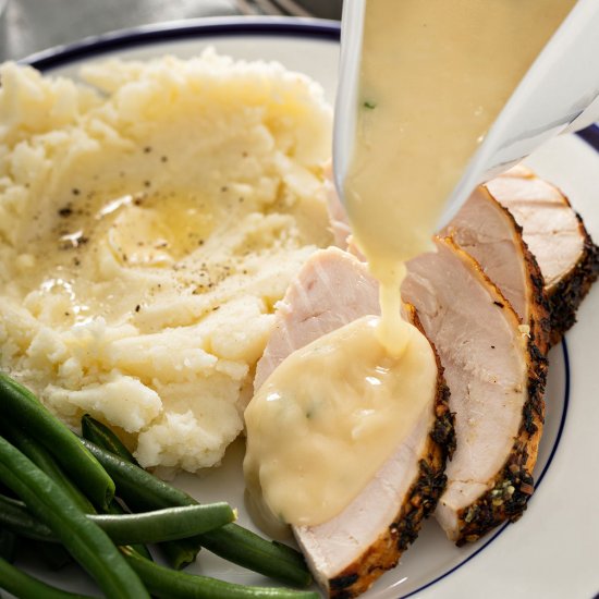 Easy Homemade Turkey Gravy