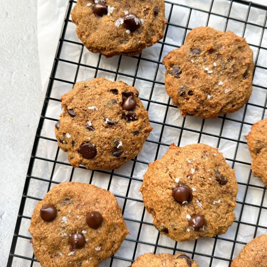 Almond Flour Banana Cookies