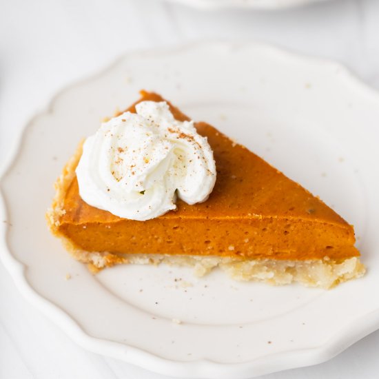 Pumpkin Pie With Condensed Milk