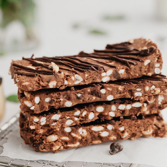 Mint Dark Chocolate Protein Bars