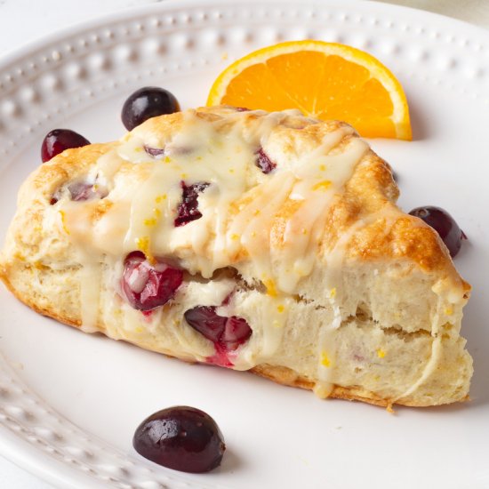 Cranberry Orange Scones