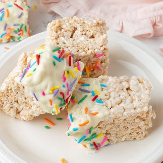 Marshmallow Fluff Rice Krispie Trea