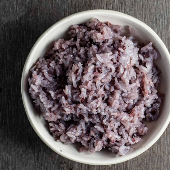 Korean Purple Rice