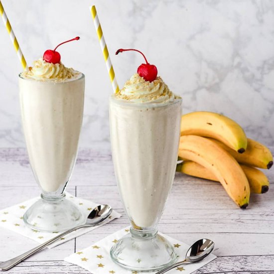 Banana milkshake