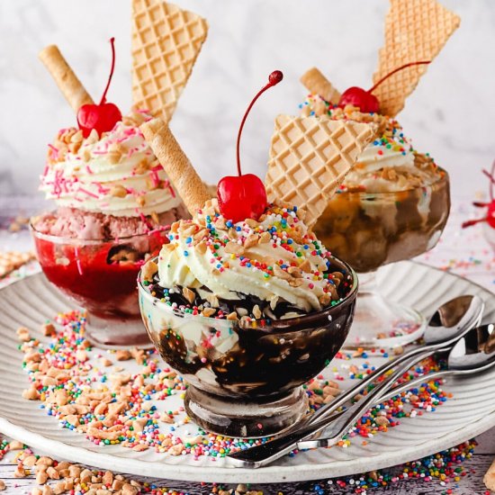 ice cream sundae