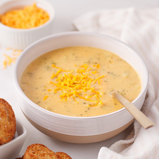 Dairy-Free Broccoli Cheese Soup