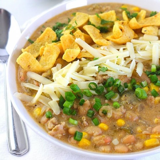 quick and easy white chicken chili