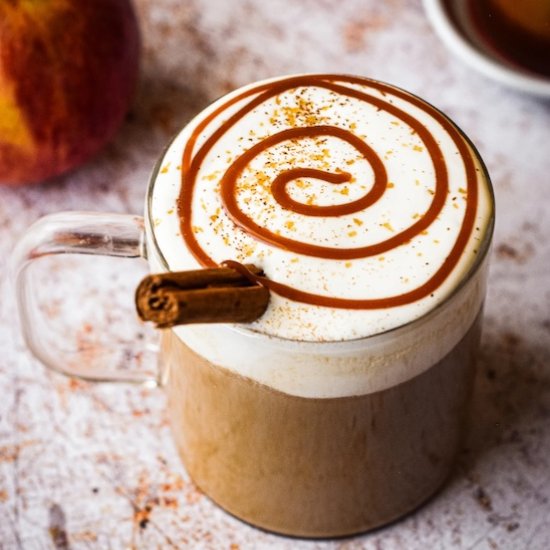 Caramel Apple Pie Latte