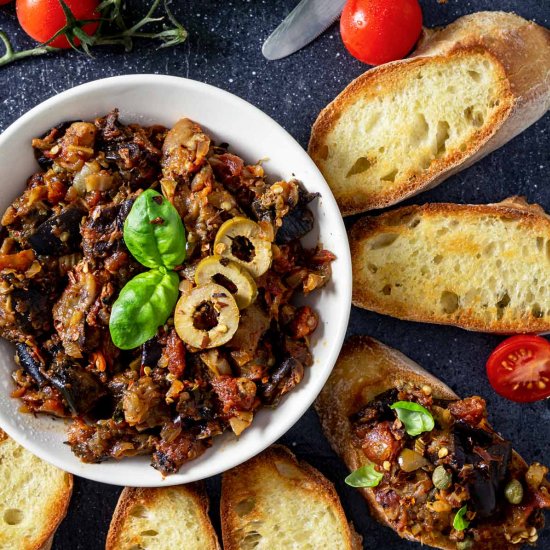 Sicilian Eggplant Caponata