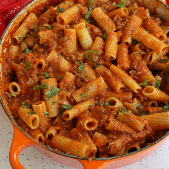 Italian Pasta Bolognese