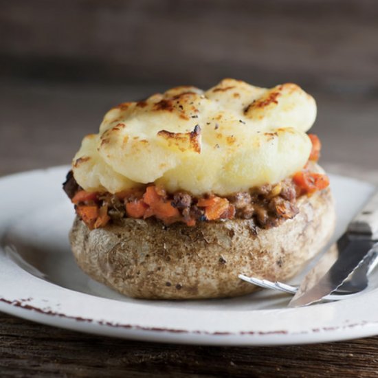 Shepherd’s Pie Baked Potatoes!