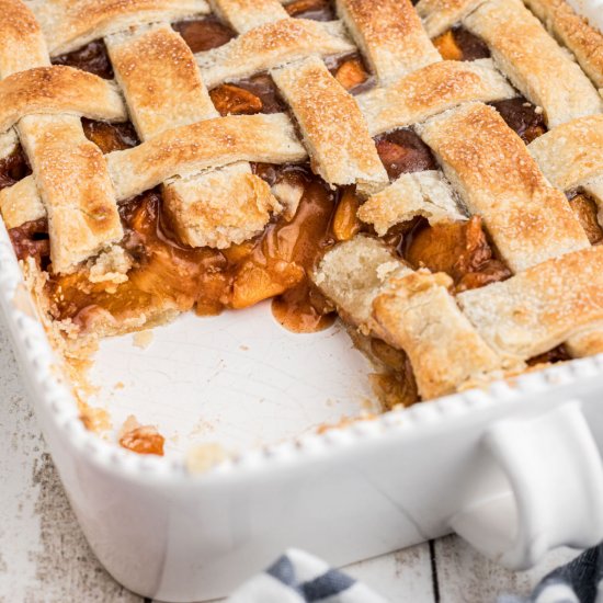 Southern Peach Cobbler