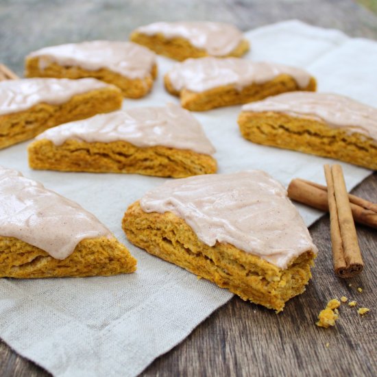 Pumpkin Spice Scones