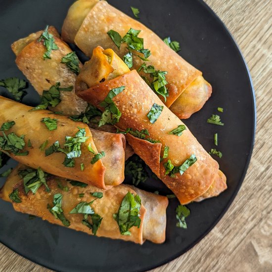 Avocado Chorizo Spring Rolls