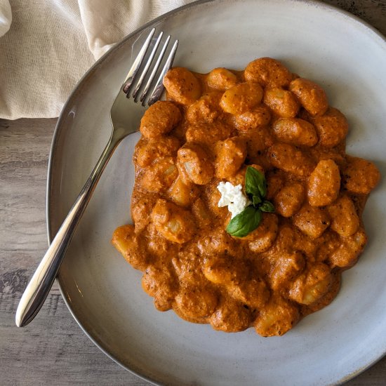 Goat Cheese & Tomato Gnocchi