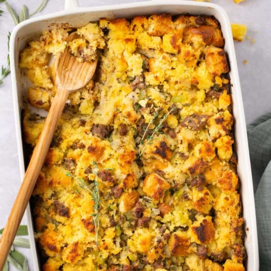 Cornbread Sausage Stuffing