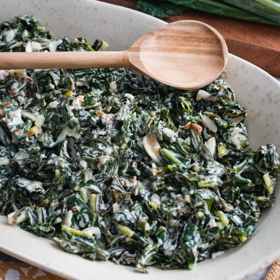 Creamed Kale