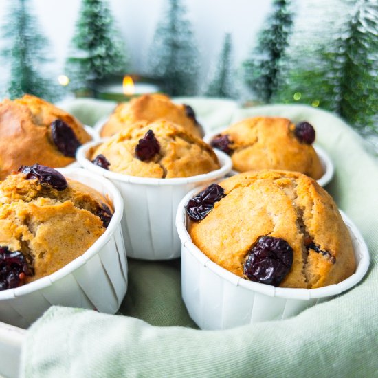 Cranberry & Orange Breakfast Muffin