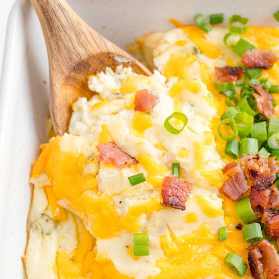 Loaded Mashed Potato Casserole