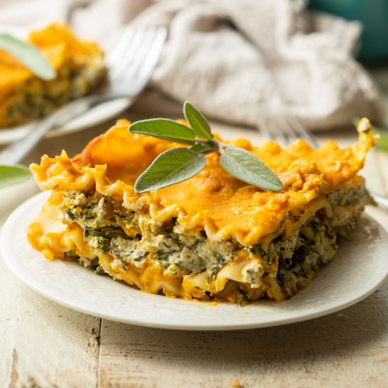 Vegan Pumpkin Lasagna