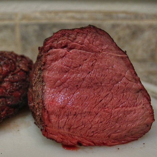 Smoked Elk Roast