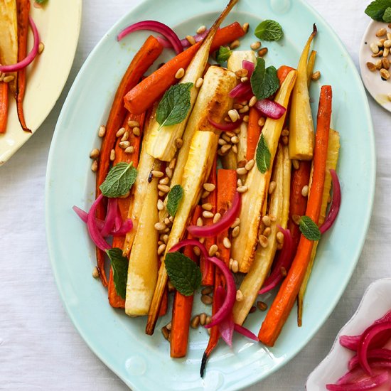 Roasted Carrots and Parsnips