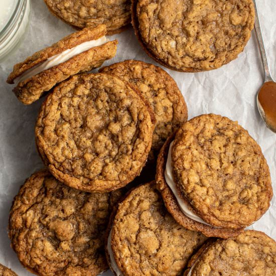 Oatmeal sandwich cookies