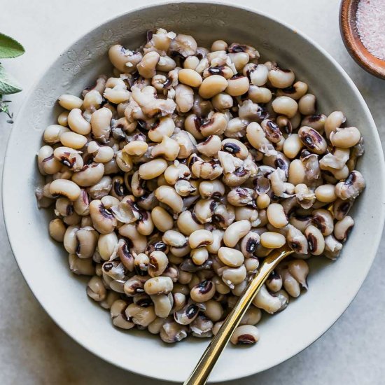 Instant Pot Black Eyed Peas