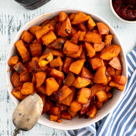 Maple Chipotle Sweet Potatoes