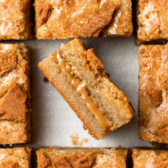 Biscoff Blondies