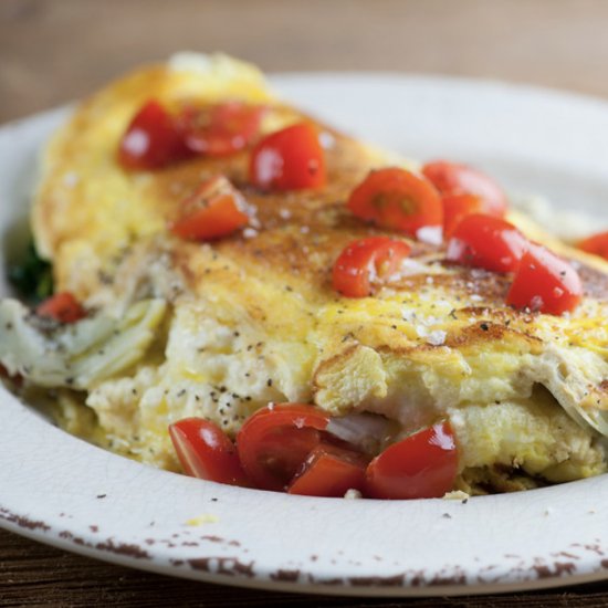 Brie Souffle Omelet