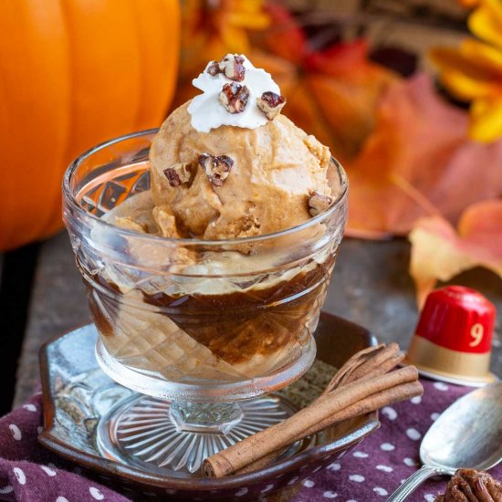 Dairy Free Pumpkin Affogato