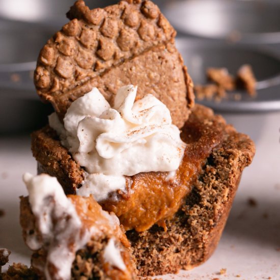 Pumpkin Pie Cookie Cups