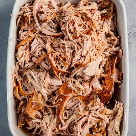 Smoked Pulled Turkey