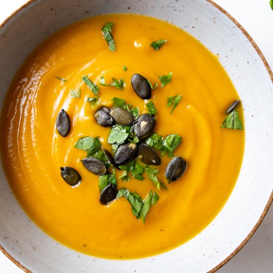 Sweet Potato Butternut Squash Soup