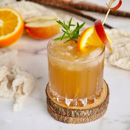 Apple Cider Bourbon Smash