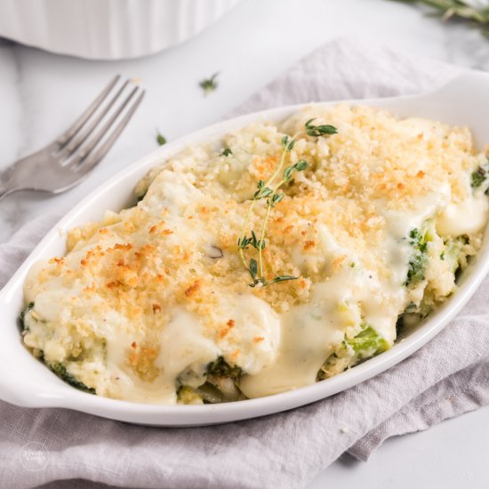 Easy Broccoli Au Gratin Recipe