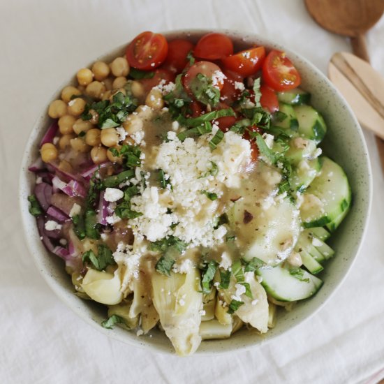 greek artichoke salad