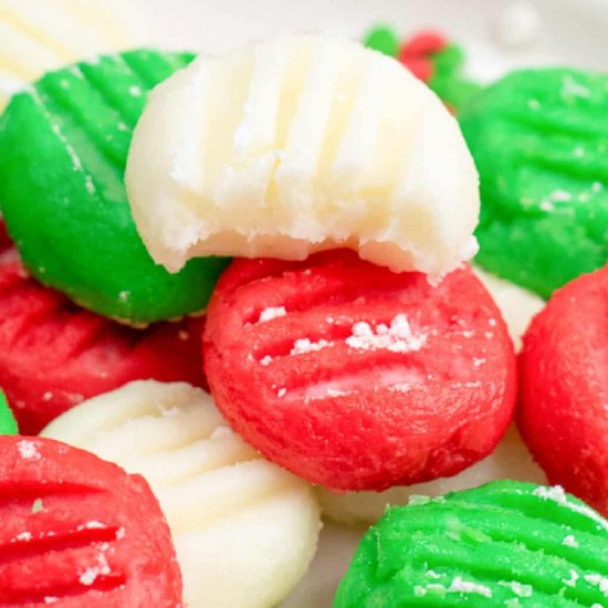 Cream Cheese Mints (For Christmas!)