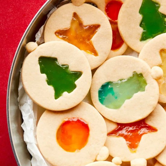 Stained Glass Cookies