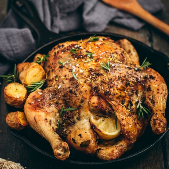 Greek Roast Chicken