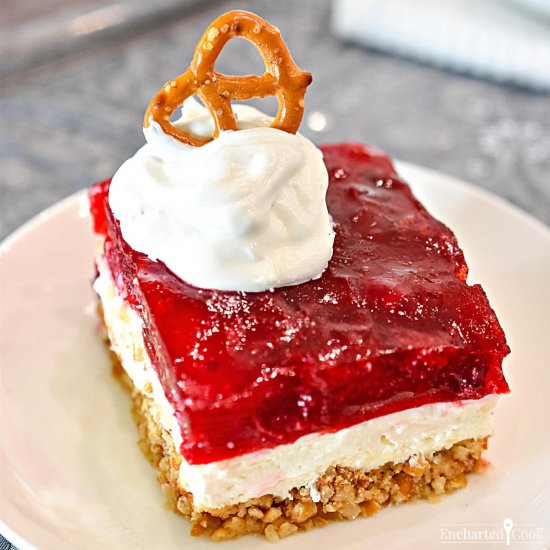 Cranberry Pretzel Dessert